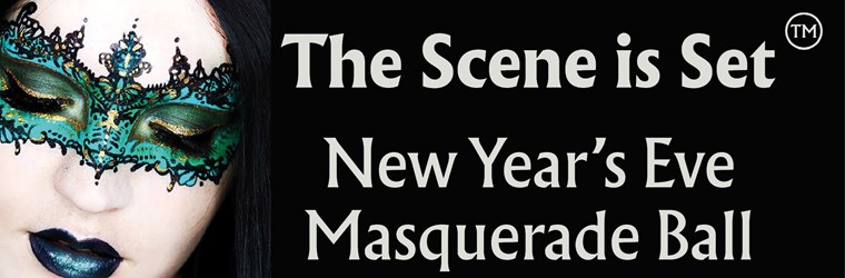 Banner for New Year's Eve - Masquerade Ball