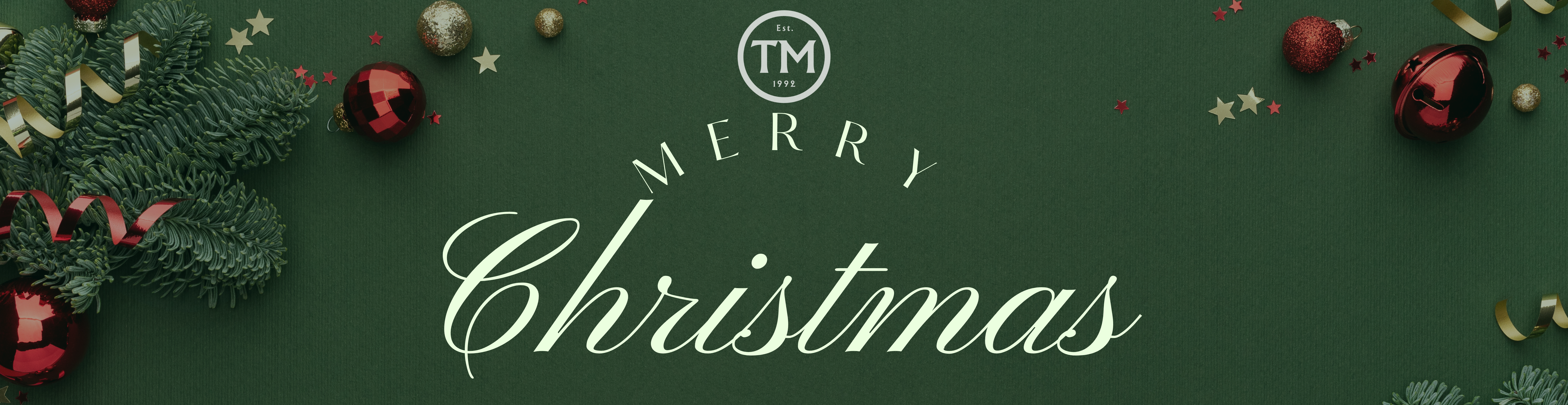Green Classic Merry Christmas Banner (1) (1)