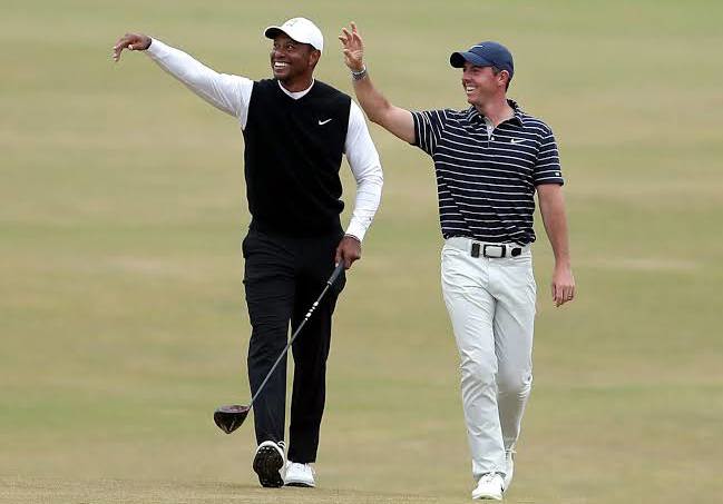 Tiger Woods and Rory McIlroy.