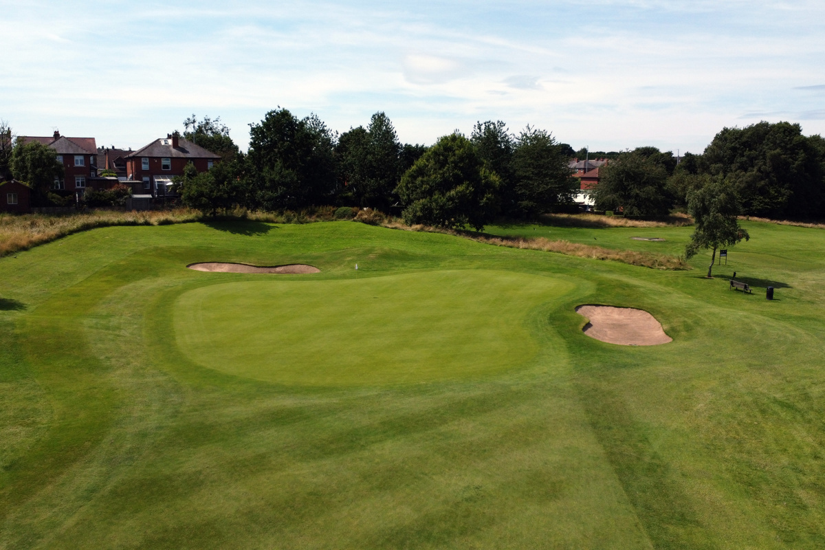 View of 6th green