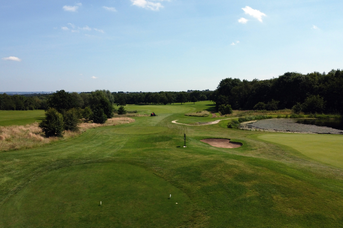 View from 8th tee