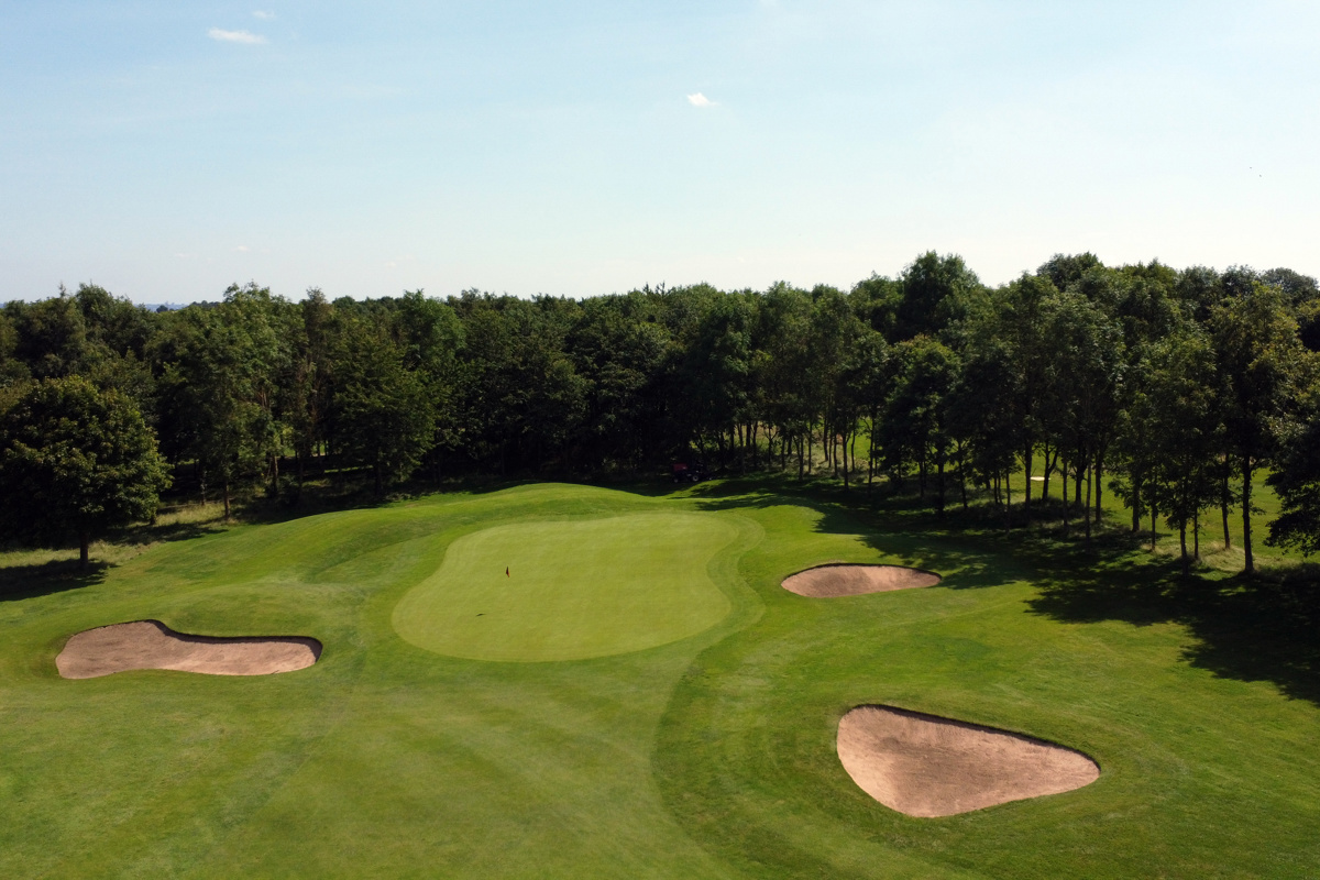 View of 8th green