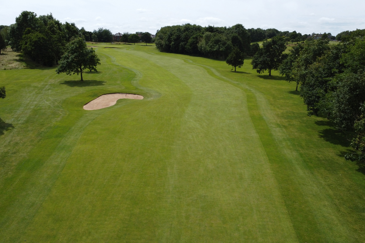 View along 17th fairway